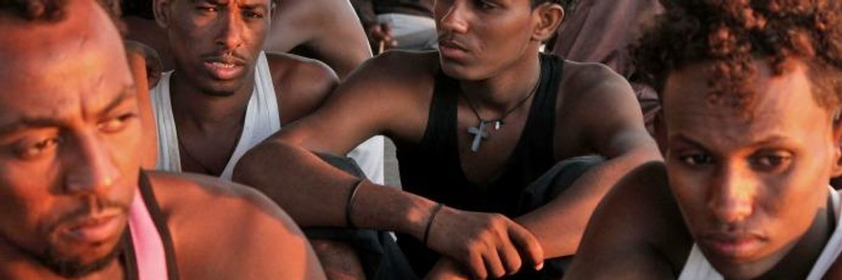 EU Leaders Denounced for 'New Low' After 'Worst Mediterranean Tragedy' This Year Claims Lives of 150 Migrants