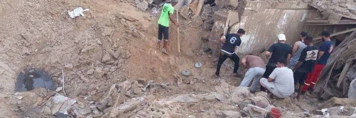 US Strike on Iran Kills 2-Year-Old Child and Family, Leaves Two Other Kids Beneath Rubble