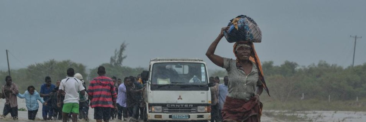 Condemning Inaction of Rich Nations, Oxfam Unveils Report Showing Climate-Related Disasters Displaced 200 Million People Since 2008