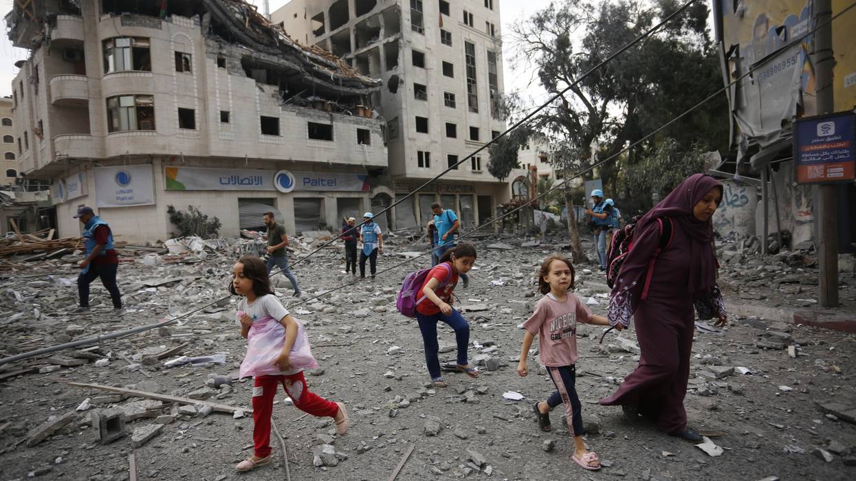Residents move away for safer spots amid destroyed buildings