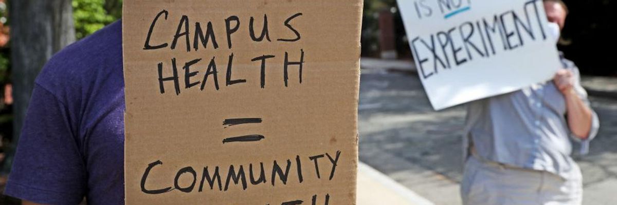 University Administrations Should Take Responsibility for Potential Campus Outbreaks