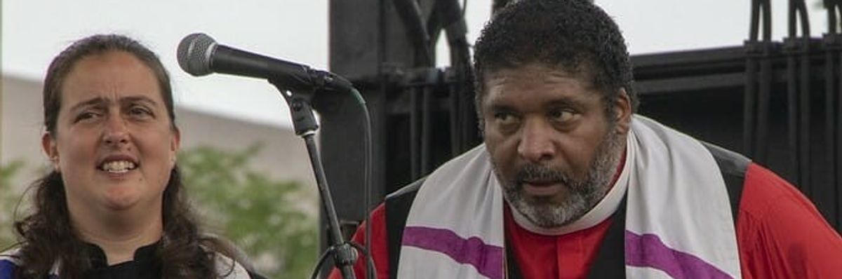 Rev. Dr. Liz Theoharis and Bishop William J. Barber II