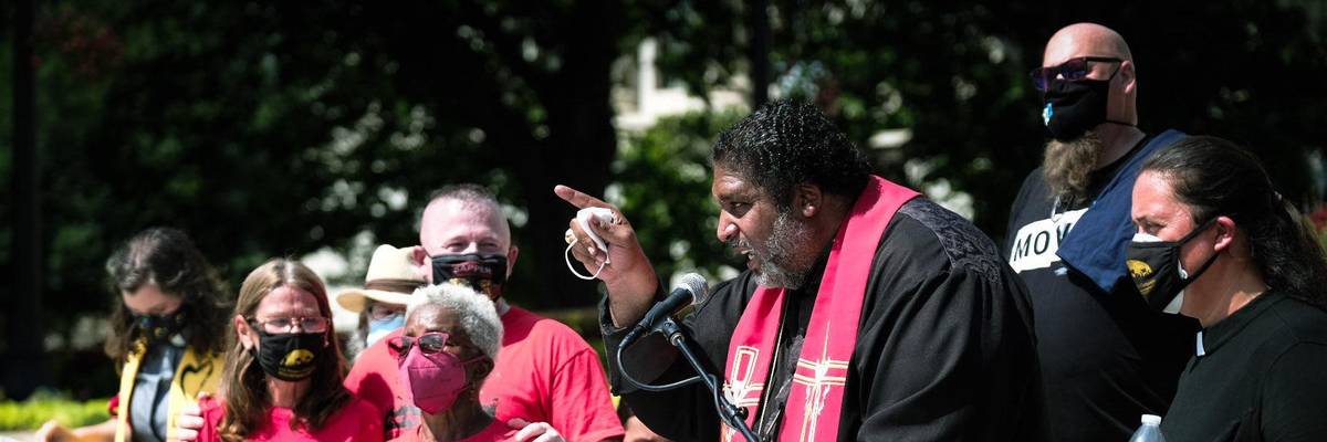 Rev. William Barber in West Virginia