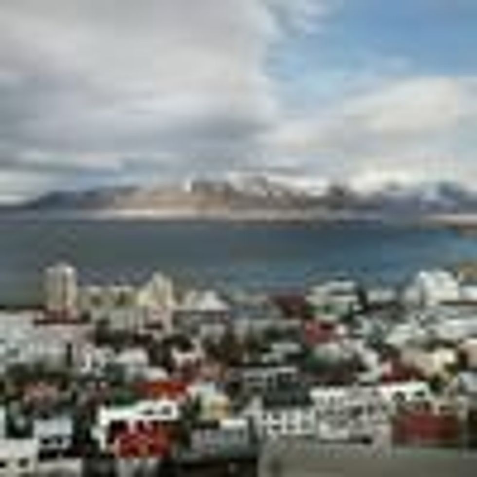 Reykjavik, Iceland sits in the afternoon light on April 5, 2016. (Photo: Spencer Platt via Getty Images)