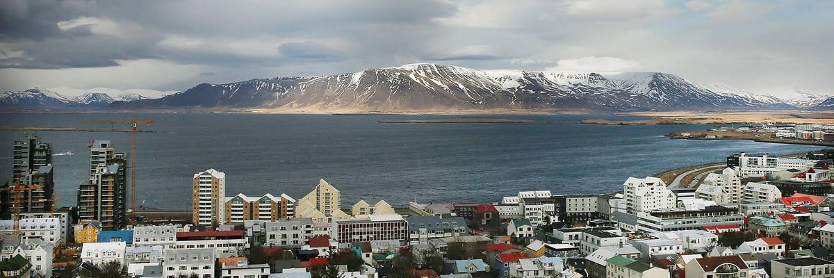 Reykjavík, Iceland sits in the afternoon light on April 5, 2016. (Photo: Spencer Platt via Getty Images)