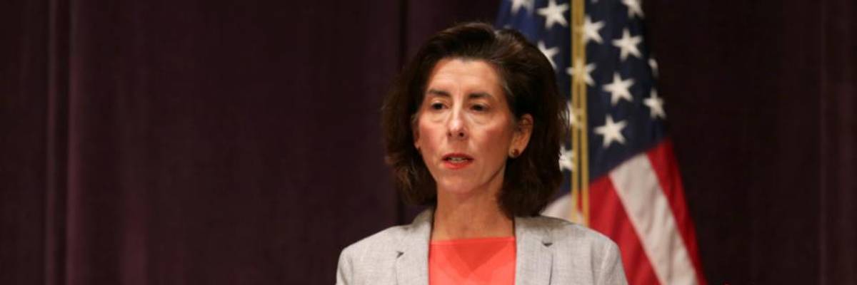 'A Profoundly Troubling Pick': Progressives Slam Biden Choice of Gov. Raimondo for Commerce Chief