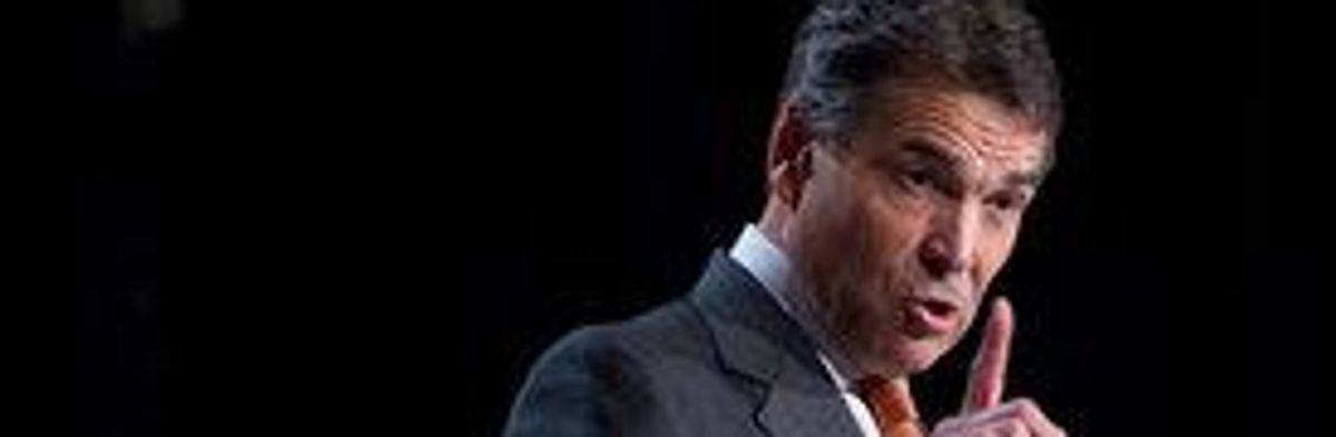 Rick Perry Officials Spark Revolt after Doctoring Environment Report