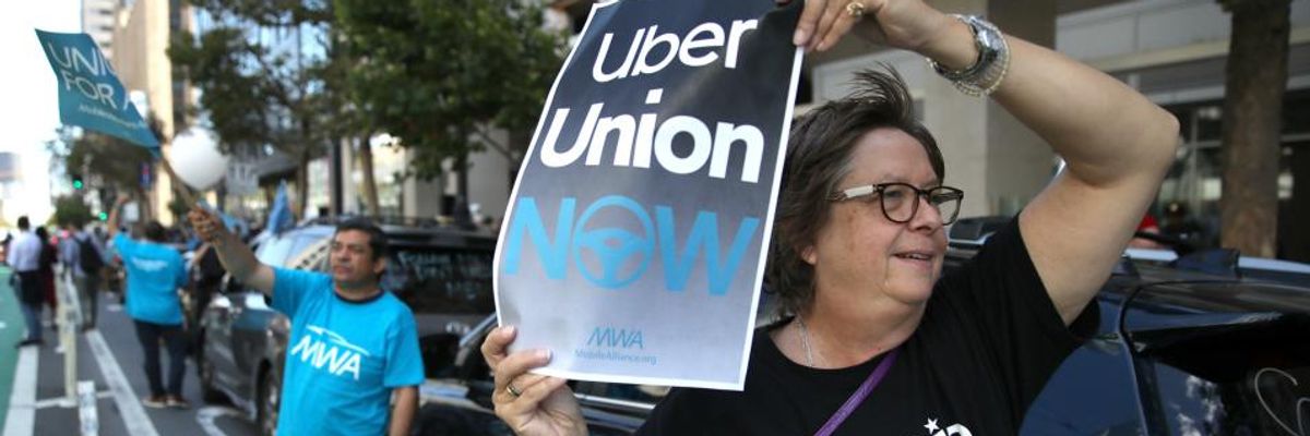 'Historic Win' for Gig Economy Workers in California Exposes Telling Rift Among 2020 Democrats