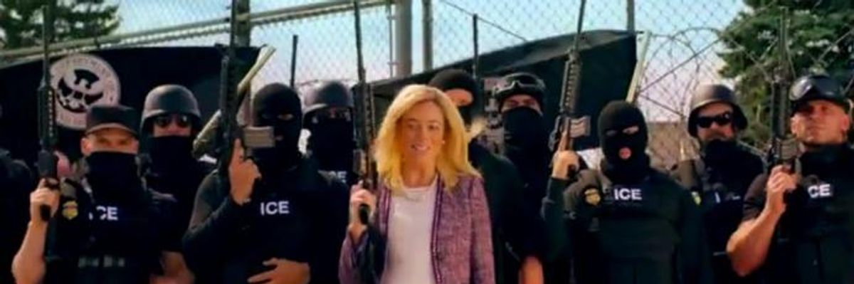 "ICE Is" Looking for Very Low-Level Recruits in Amazing New Spoof Video by Michelle Wolf