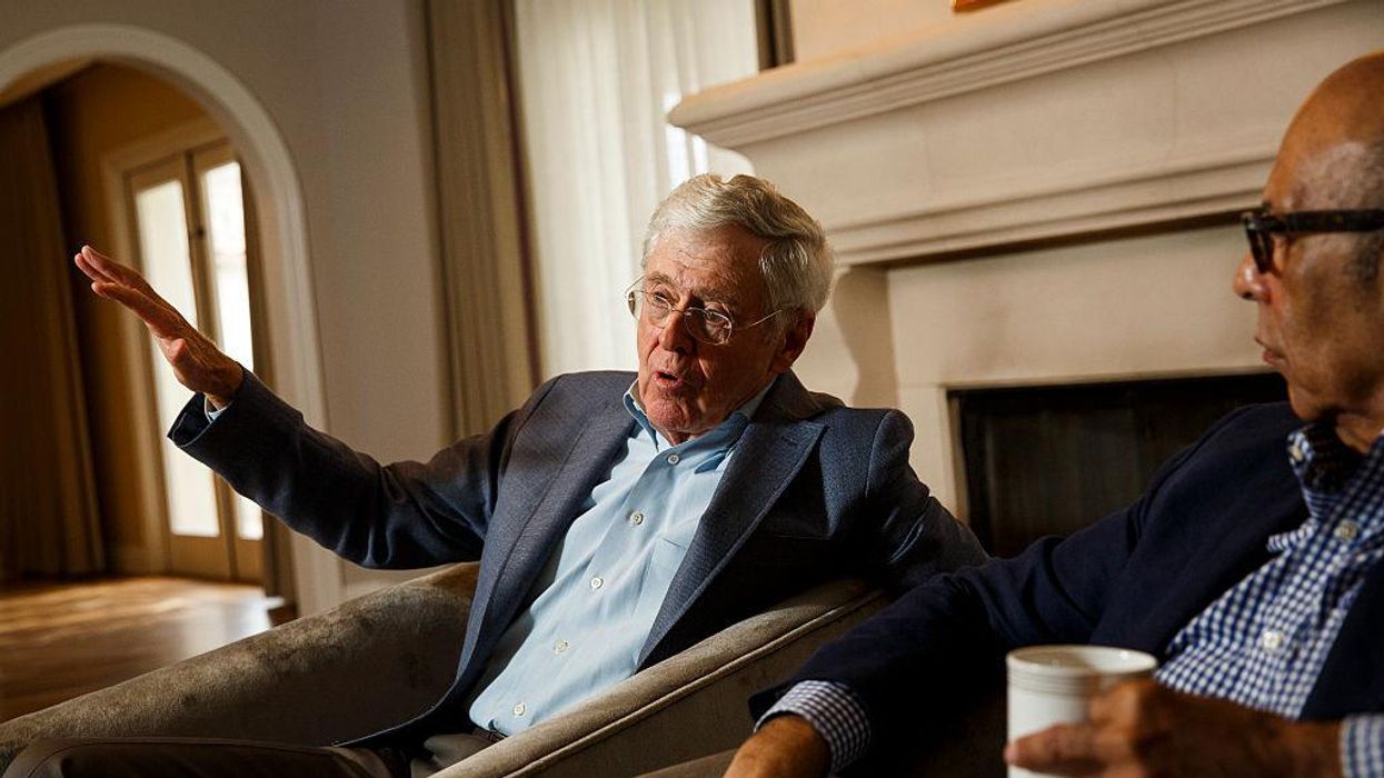 Right-wing billionaire Charles Koch