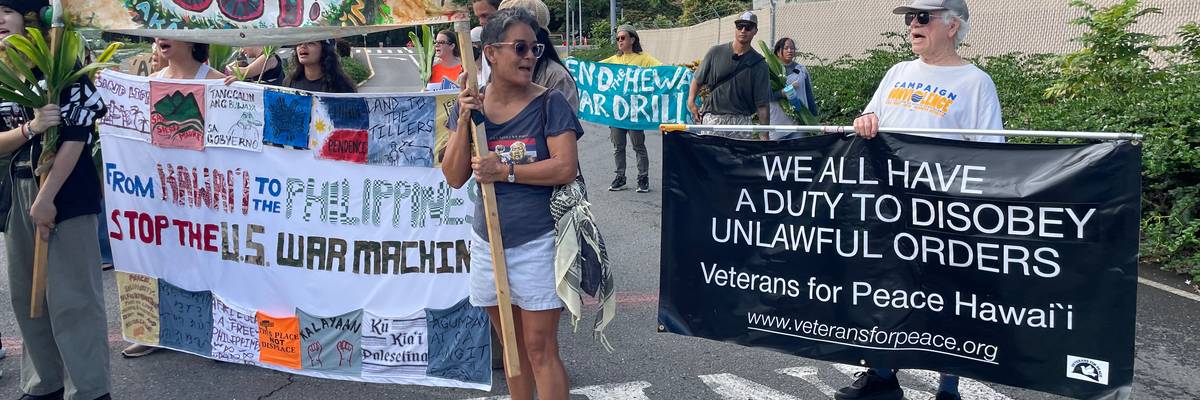 RIMPAC protest