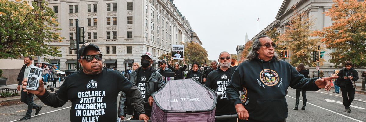 Rise St. James Cancer Alley DC Funeral March