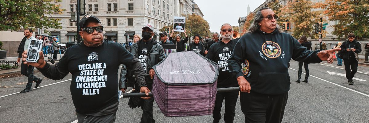 Rise St. James Cancer Alley DC Funeral March 