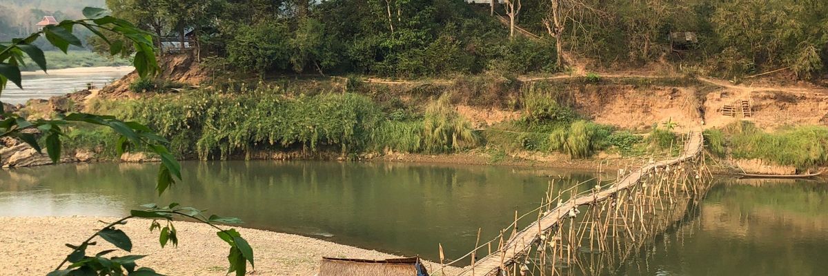 river in laos
