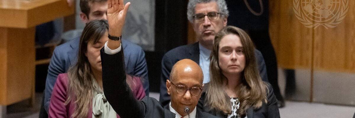 Robert A. Wood at the UN