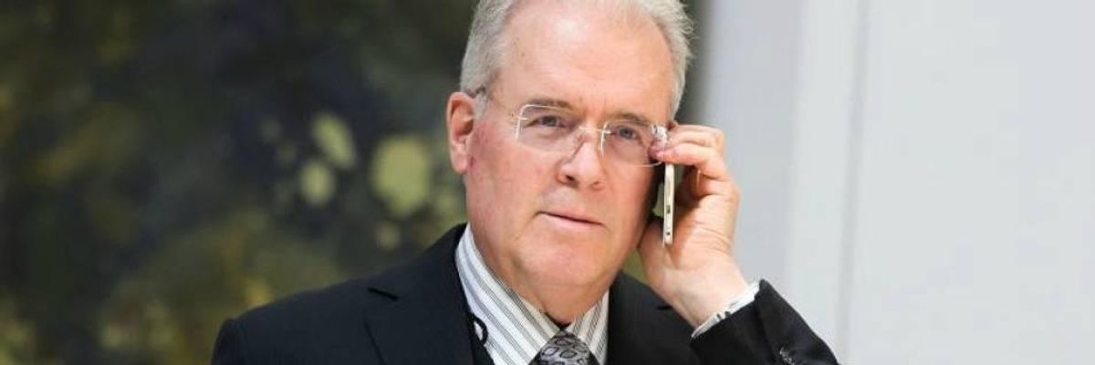 Targeting Vulnerable Refugees, Trump's Racist Fearmongering Make His Billionaire Backers Richer by the Day