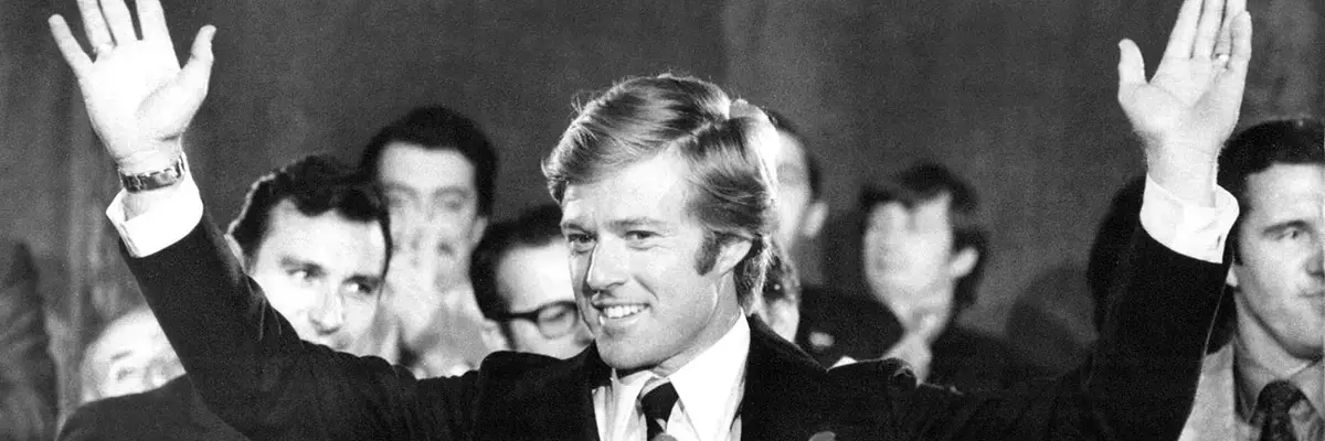 Robert Redford in "The Candidate"
