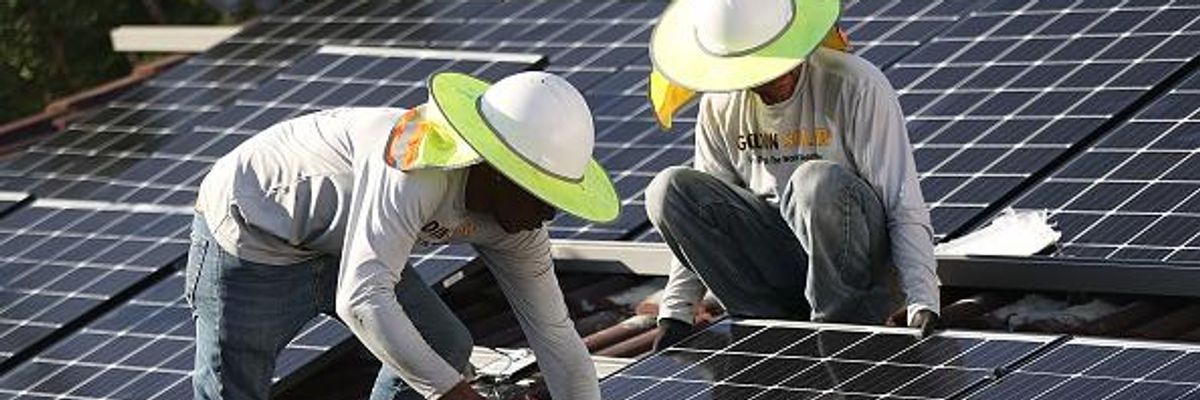 Lawmakers, Progressive Coalition Unveil Framework to Create 'Thriving' Fair and Green Economy in Pandemic Recovery