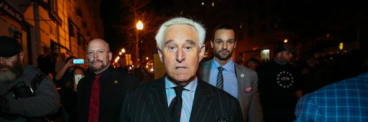 'Our Carceral System Laid Bare': Trump Pardons Cronies Stone and Manafort as DOJ Proceeds With Lame-Duck Execution Spree