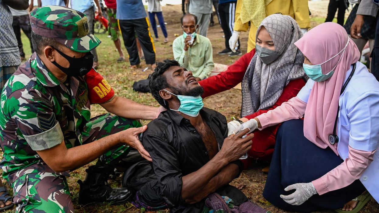 Rohingya refugees in Aceh, Indonesia