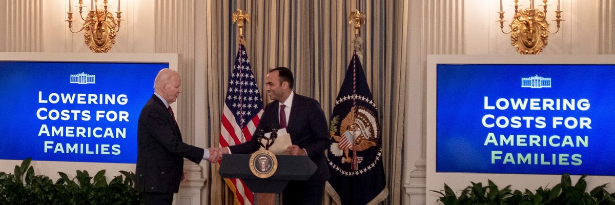 Rohit Chopra and Joe Biden