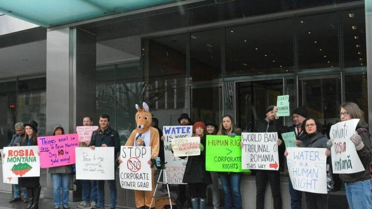 People Power in Romania Stopped a Mining Project. Now the Corporation Is Suing for Billions of Dollars.