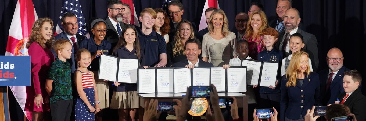 Ron DeSantis signs anti-trans bills