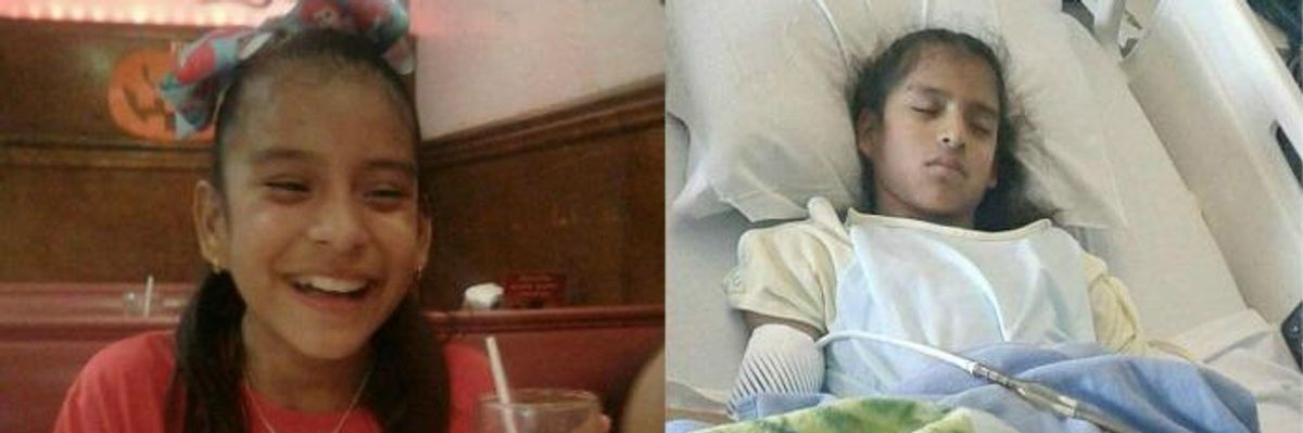 'Cruel' 'Ruthless' 'Morally Bankrupt': Collective Outrage After Trump Admin Detains 10-Year-Old Girl With Cerebral Palsy Directly From Surgery