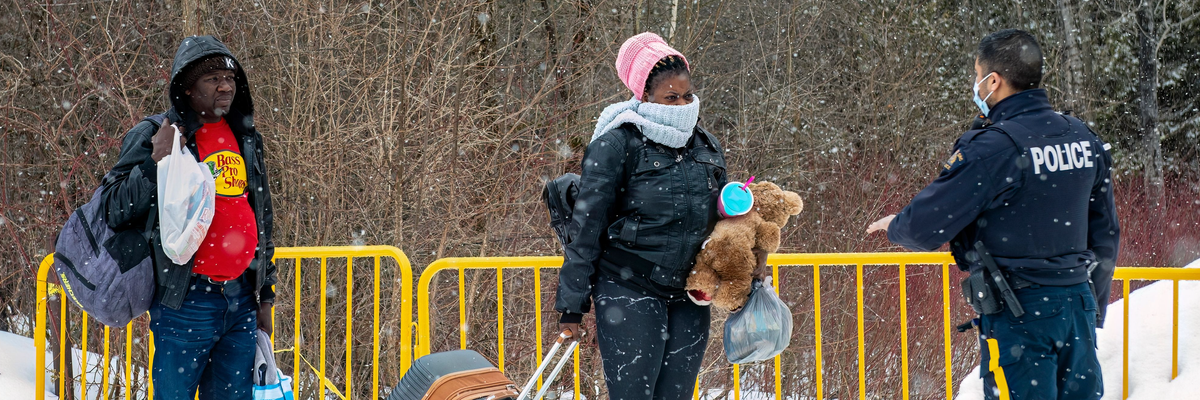 Roxham Road border crossing