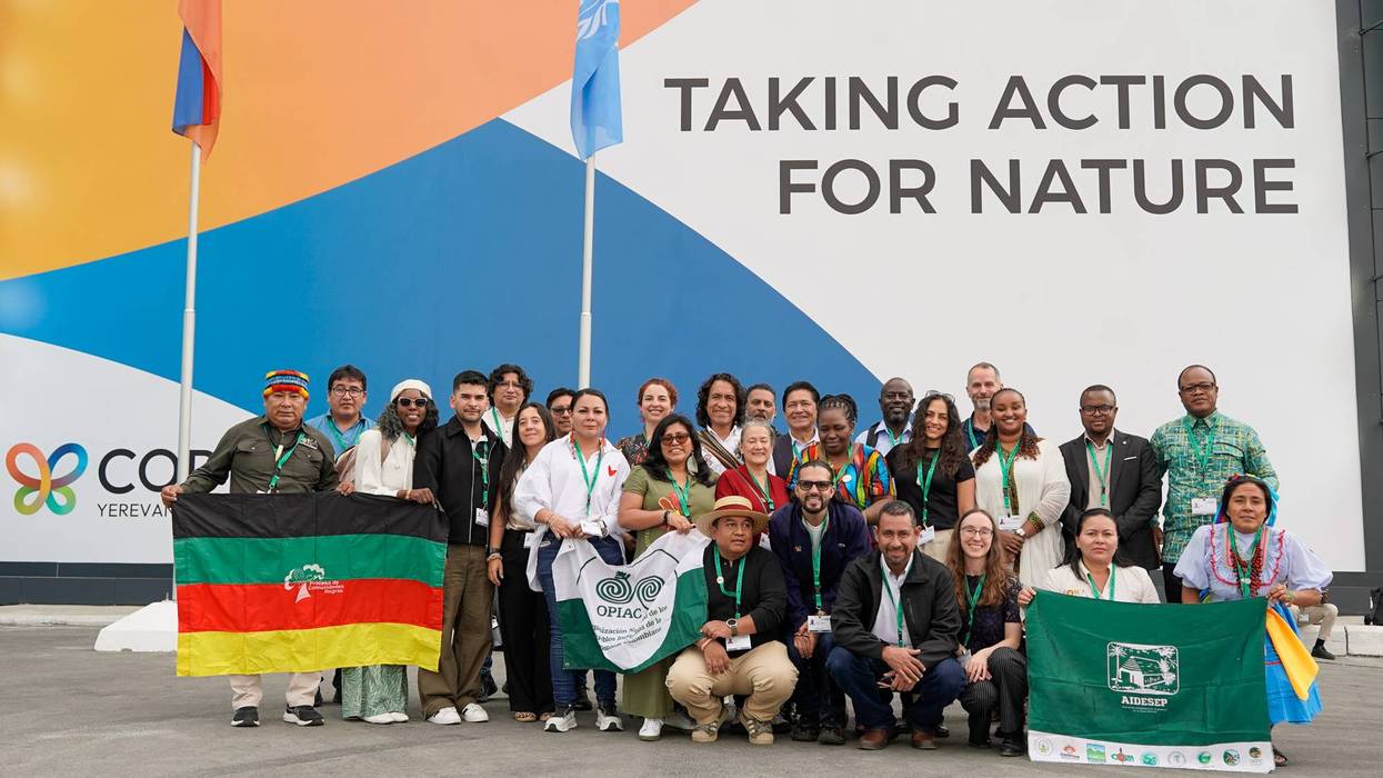 RRI delegation to COP17 poses.