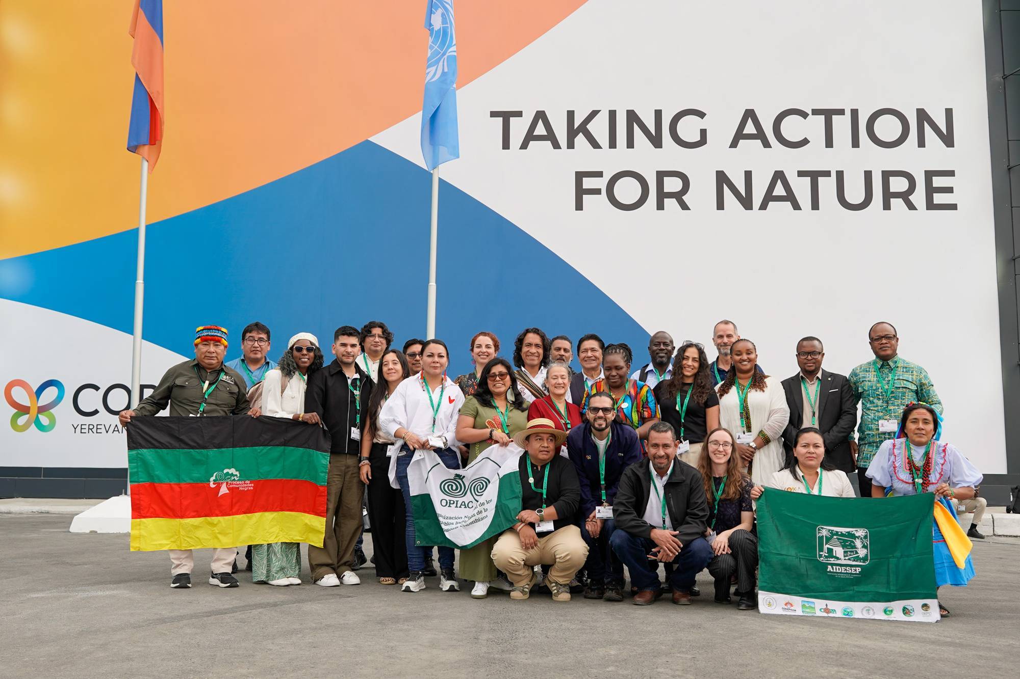 RRI delegation to COP17 poses.