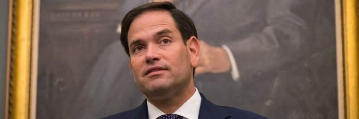 Marco Rubio's Spine Remained Intact for a Grand Total of Two Days