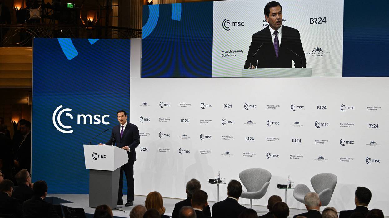 Rubio speaks at Munich Security Conference.