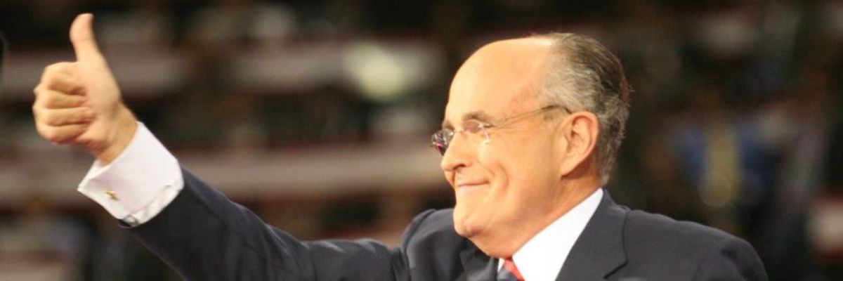 Rudy G and Bubble Boy Trump: Call It Implausible Deniability