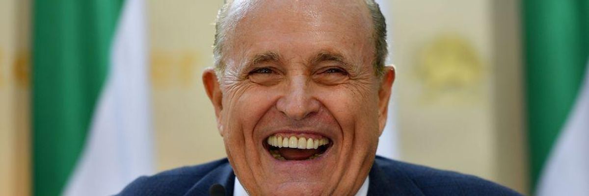 Suggesting His Life in Danger, Trump Lawyer Rudy Giuliani Claims He's the "Real Whistleblower"