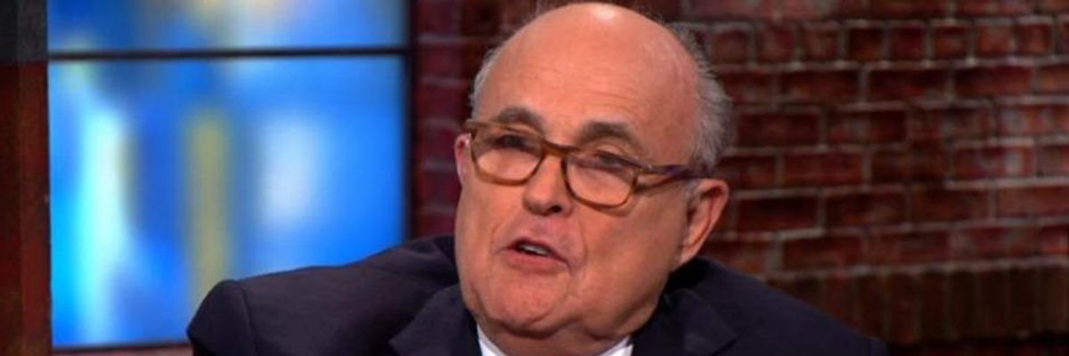 As Giuliani Declares 'Collusion Is Not a Crime,' Does He Know That Conspiracy Is One?