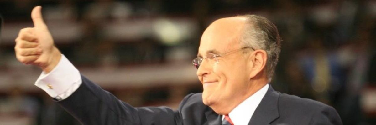 Memo to Rudy: Collusion Isn't a Crime, But Conspiracy Is