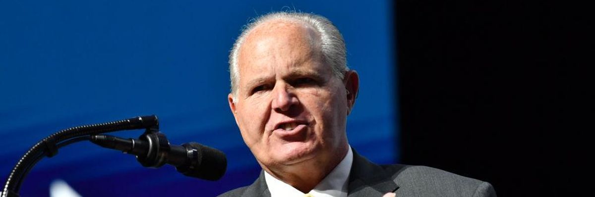 Rush Limbaugh Was Vital to the Conservative Movement--and Paved the Road for Trump