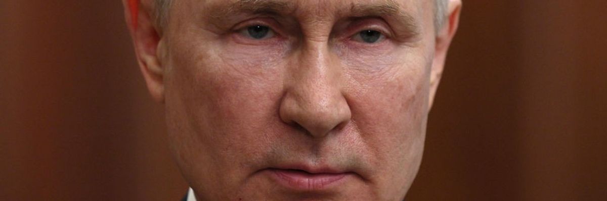 Russia's President Vladimir Putin during Wagner revolt