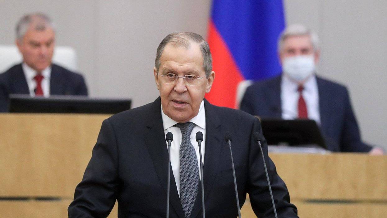 Russian Foreign Minister Sergey Lavrov