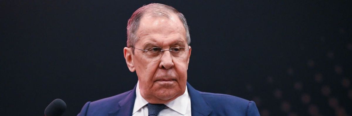 Russian Foreign Minister Sergey Lavrov