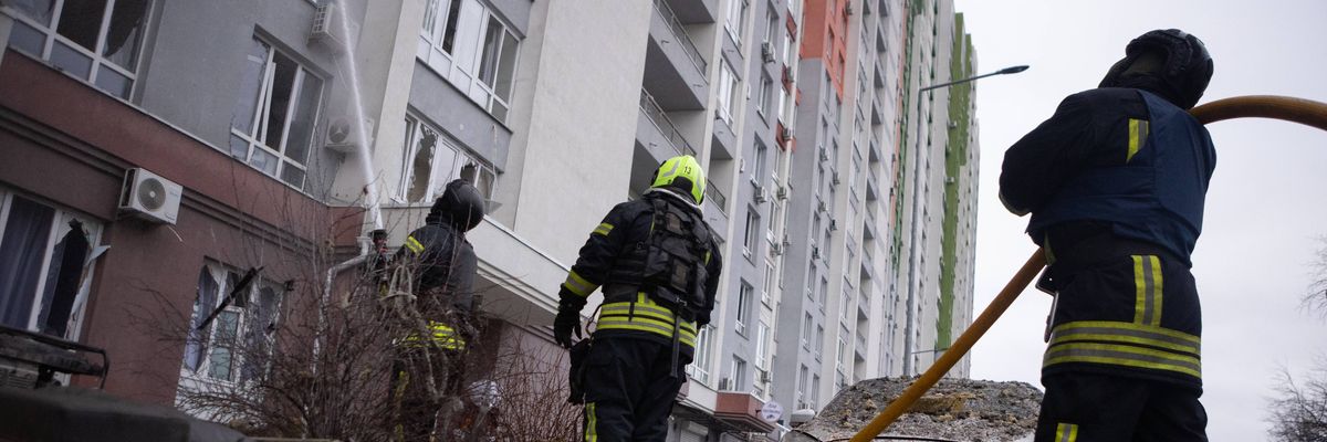 Russian Missile And Drone Attack Disrupts Kyiv’s Energy And Heating Infrastructure