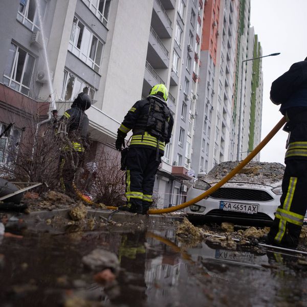 Russian Missile And Drone Attack Disrupts Kyiv’s Energy And Heating Infrastructure