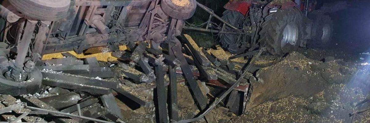 Russian missile strikes Poland