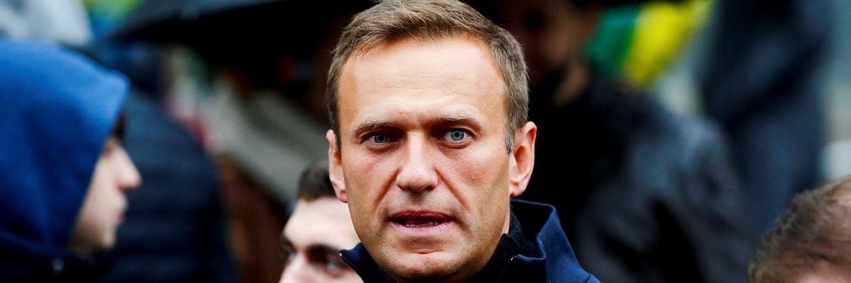 Russian opposition leader Alexei Navalny