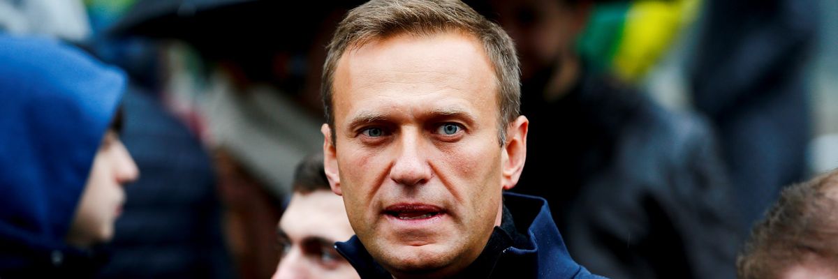 Russian opposition leader Alexei Navalny