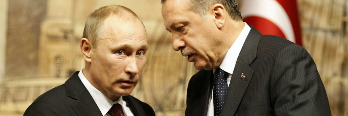 Pointing Enormous Finger, Russia Says It Has "Proof" Turkey Profiting from ISIS Oil