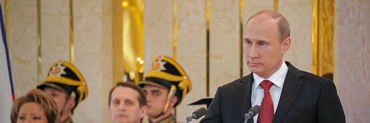 Putin Shuns Syrian 'Quagmire'