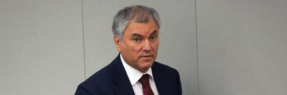 Russian State Duma Chairman Vyacheslav Volodin