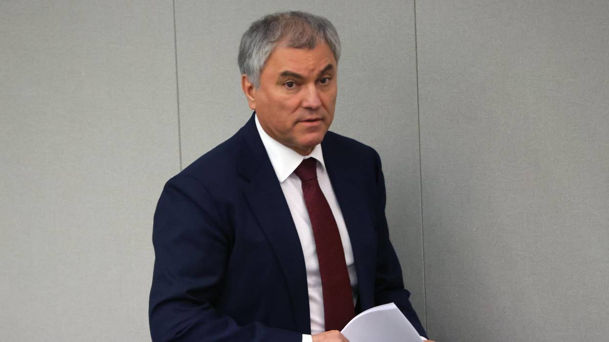 Russian State Duma Chairman Vyacheslav Volodin